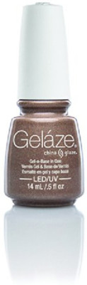 

China Glaze Gelaze 100% Gel-n-Base Polish, Swing Baby, 0.5 Ounce Brown