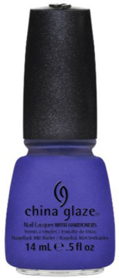 

China Glaze Nail Lacquer, Fancy Pants, 0.5 Fluid Ounce Blue