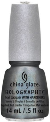 

China Glaze Hologlam Holographic Cosmic Dust .5 fl oz Grey