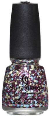 China Glaze Avant Garden Collection, I'm A Go Glitter Multicolor