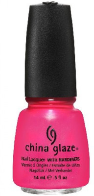 

China Glaze Nail Polish, Love's A Beach, 0.5 Fluid Ounce Pink