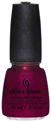 

China Glaze Nail Lacquer, Red-Y and Willing, 0.5 Fluid Ounce Pink
