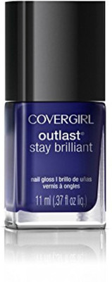 

Cover Girl Outlast Stay Brilliant Nail Gloss Sapphire Flare 307, .37 oz Blue
