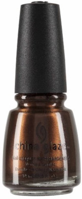 

China Glaze Vintage Vixen Nail Polish - Goin My Way - 0.5 oz Brown