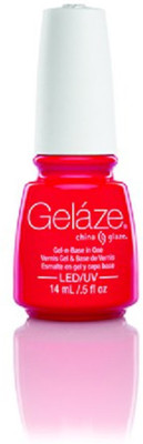 

China Glaze Gelaze 100% Gel-n-Base Polish, Rose Among Thorns, 0.5 Ounce Red
