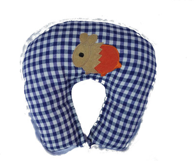 

EasyShop Cartoon Neck Support Soft baby Pillow for Children,made with best quality fabric with good looking_Pack of 1_BLUE COLOR Neck Pillow(BLUE)