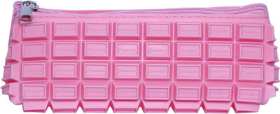 

ERA INNOVATIVE GIFTING New Silicon Pencil Cases Pencil Bag for Kids/Children Art EVA Pencil Box(Set of 1, Pink)