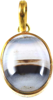 SPRIGEMS hakik Agate Copper Locket