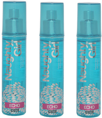 

Naughty Girl ECHOPerfume Spray for Women- Pack of 3 (60ml each) Perfume - 60 ml(For Women)