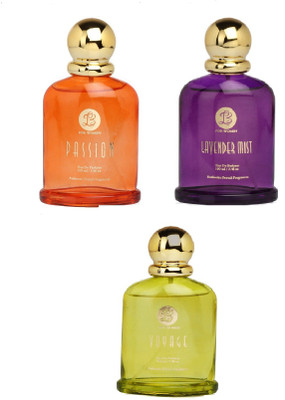 

Lyla Blanc PASSION LAVENDER MIST VOYAGE Perfume Spray for Women -(Set of 3) (100ml each) Eau de Parfum - 100 ml(For Women)