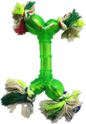 

Super Dog Cotton Tug Toy, Bone, Chew Toy For Dog