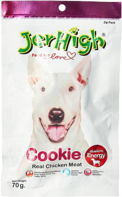 

Jerhigh Cookie 70g Real Chicken Dog Treat(70 g, Pack of 12)