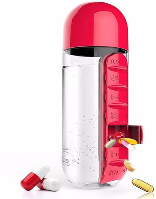 

FUTUREWIZARD 7 days Medicine Water Bottle Pill Box(Multicolor)