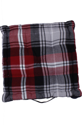 OASIS Cotton Abstract Floor Cushion Pack of 1(Multicolor)