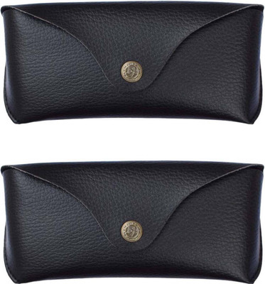

Hippon Leather Case Pouch (Black) Potli(Black)