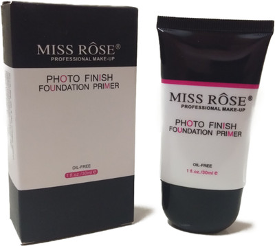 MISS ROSE Oil Free Photo Finish Foundation Primer - 30 ml(White)