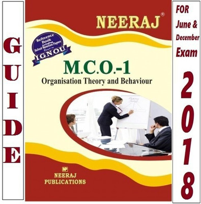 MCO1 Organization Theory And Behaviour | English Medium | Neeraj Publications Guide With Question Bank(Paperback, Expert Panel of Neeraj Publications)
