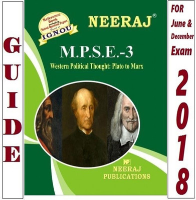 MPSE3 Western Political Thought | English Medium | Neeraj Publications Guide With Question Bank(Paperback, Expert Panel of Neeraj Publications)