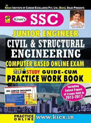 Ssc Junior Engineer Civil & Structural Engineering Self Study Guide- Cum- Practice Work Book-English(Paperback, Kiran Prakashan, Pratiyogita Kiran & KICX)