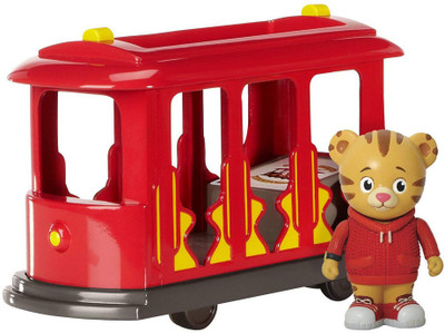 

Daniel Tiger's Neighborhood Trolley. Includes Daniel Tiger Figure
