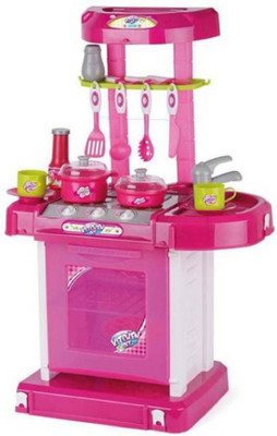 

Azin Portable Kitchen Set With Lights & Cooking Sound Toy For Kids
