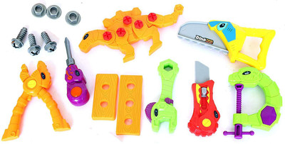 

MWG Exports Co 25 Piece Take A-Part Dinosaur Tools Playset for Children
