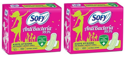

Sofy Anti Bacteria 30+30 Pad Sanitary Pad(Pack of 2)