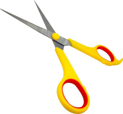 

PELO Stainless steel Folding Scissor for Moustache / Beard / Eyebrow / Nose Hair Trimming Scissor For Men & Women Scissors(Set of 1, Silver)