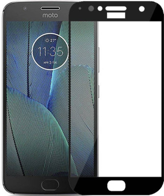 VaiMi Edge To Edge Tempered Glass for Motorola Moto C Plus(Pack of 1)