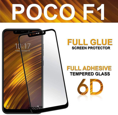 Express Buy Edge To Edge Tempered Glass for POCO F1(Pack of 1)