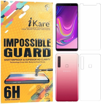 iKare Front and Back Screen Guard for Samsung Galaxy A9 2018(Pack of 2)