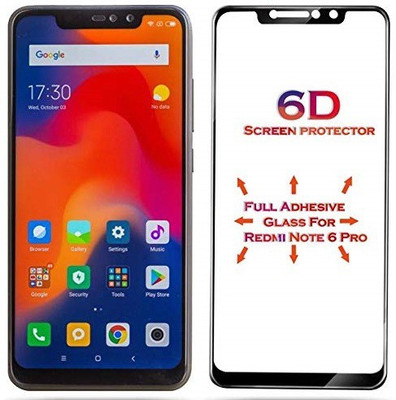 GLOBALCASE Screen Guard for Mi Redmi Note 6 Pro(Pack of 1)