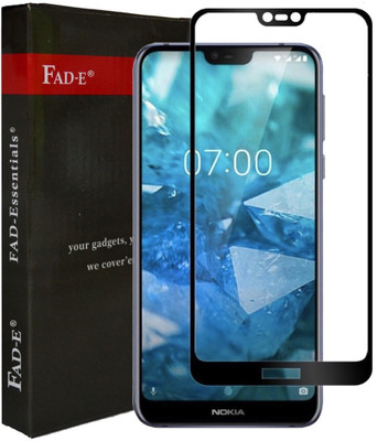FAD-E Edge To Edge Tempered Glass for Nokia 7.1(Pack of 1)