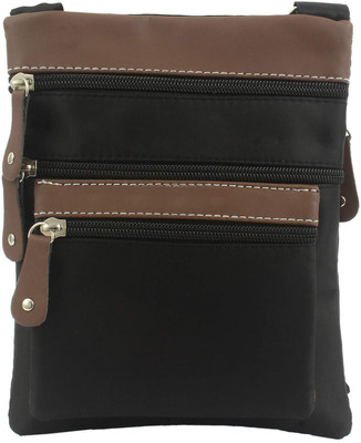 

Bagaholics Women Casual Black PU Sling Bag