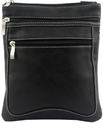 Bagaholics Women Casual Black PU Sling Bag