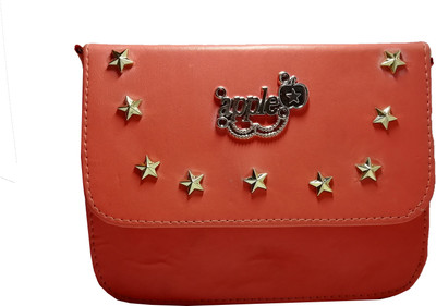 

Mango star Girls Casual Orange Rexine Sling Bag