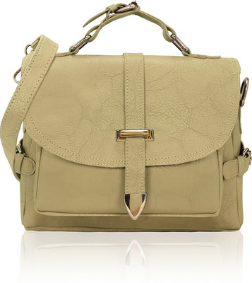 

Kleio Women Casual Green PU Sling Bag