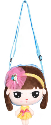 

FabSeasons Girls Casual Blue Felt Sling Bag