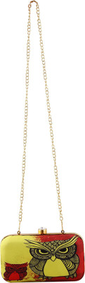 

Quirky Miss Women Evening/Party Multicolor Metal Sling Bag