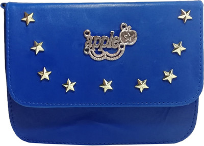 

Mango star Girls Casual Blue Rexine Sling Bag