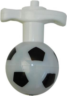 FAB 5 Lucky Happy Spin Top Toy(White, Black)