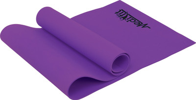 

MEDIFIT Yoga Mat (With Bag) Odourless with Eva Quality and Non-Slippery Washable_7 Purple 6 mm Yoga Mat