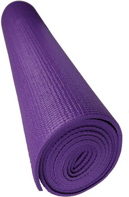 

Bhavika Enterprises Yoga Mat for Yoga,Gym,Fitness & Exercise and Meditation and Anti Slip Purple 8 mm Yoga Mat