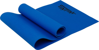 

MEDIFIT Yoga Mat (With Bag) Odourless with Eva Quality and Non-Slippery Washable_14 Blue 5 mm Yoga Mat