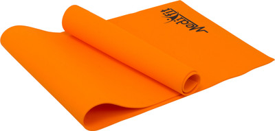 

MEDIFIT Yoga Mat (With Bag) Odourless with Eva Quality and Non-Slippery Washable_18 Orange 5 mm Yoga Mat