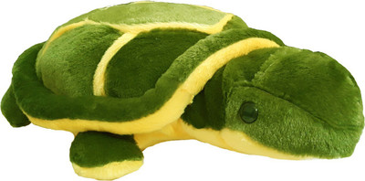 

Brudo Soft and cute turtle soft toy - 32 cm(Green, Yellow)