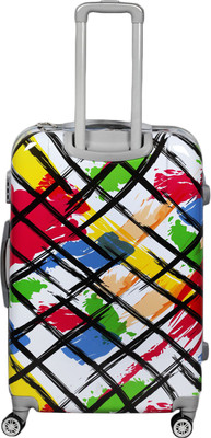 

Maison & Cuisine 100% Polycarbonate,360 Â Rotating Wheels, Beautiful Printed Pattern Suitcases & Trolley Bag Luggage Bag Size-20"(ITN - 030) Check-in Luggage -  inch(Multicolor