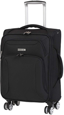 

it luggage Fascia Lightweight 8 Wheel Expandable Check-in Luggage -  inch(Black