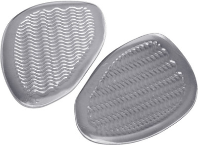 

AlexVyan Silicone Foot Gel ForeFoot Fore Foot Heel Pad Pain Relief Absorber Cushion Foot Support (, Grey