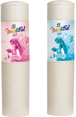 

Lyla Blanc TALC LAURING MESMERIC for Women - (Set of 2) (250gm each)(250 g)